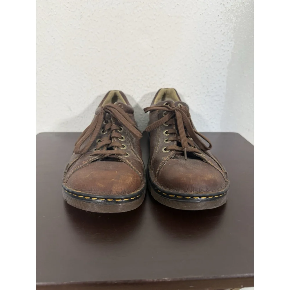 Dr. Martens Shoes Men's Size 10M Brown Leather Rohan Oxford Lace Up Chunky
